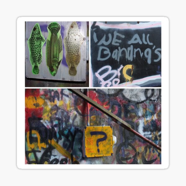 Item preview, Funny graffiti photography  designed and sold by sadhighlighter.