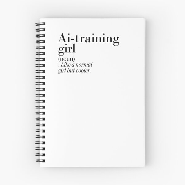 Item preview, Ai-training Girl Definition - Funny Ai-training Lover designed and sold by Watsonarts.