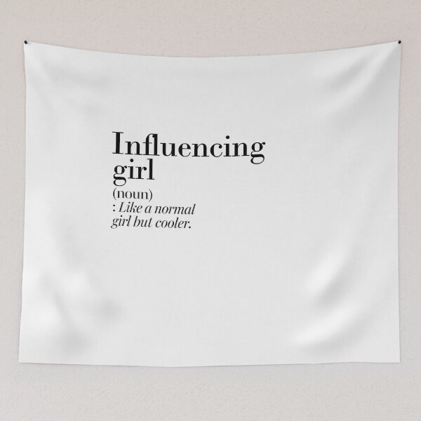 Item preview, Influencing Girl Definition - Funny Influencing Lover designed and sold by Watsonarts.