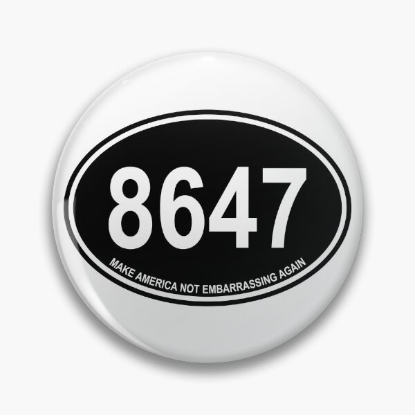 Artikelvorschau, 8647 - euro oval - Make America Not Embarrassing Again (black) entworfen und verkauft von Thelittlelord.