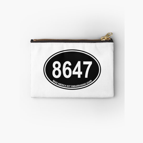 Item preview, 8647 - euro oval - Make America Not Embarrassing Again (black) designed and sold by Thelittlelord.