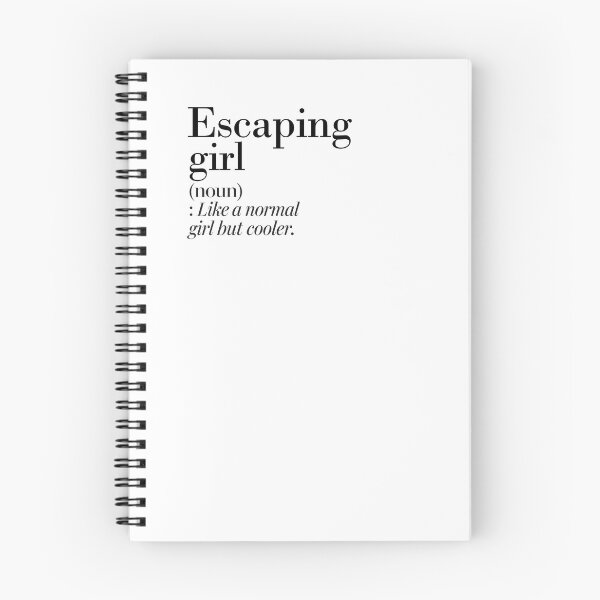 Item preview, Escaping Girl Definition - Funny Escaping Lover designed and sold by Watsonarts.