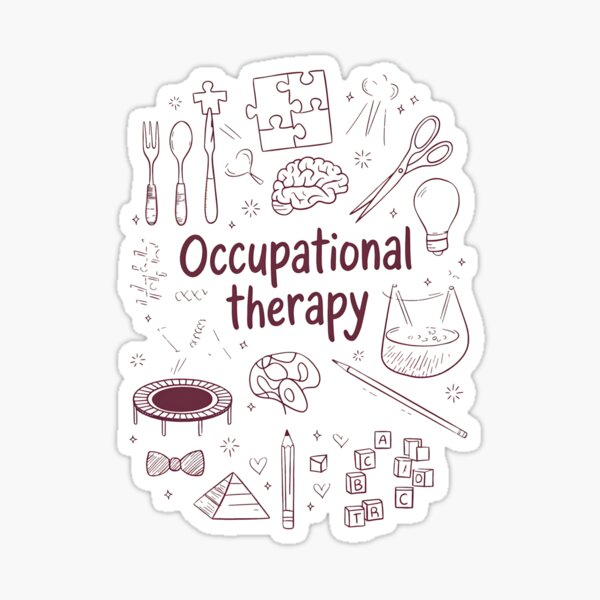 Artikel-Vorschau von Ergotherapie-Abschluss OTA OT Tätigkeitsbereich, designt und verkauft von Vibrantia.
