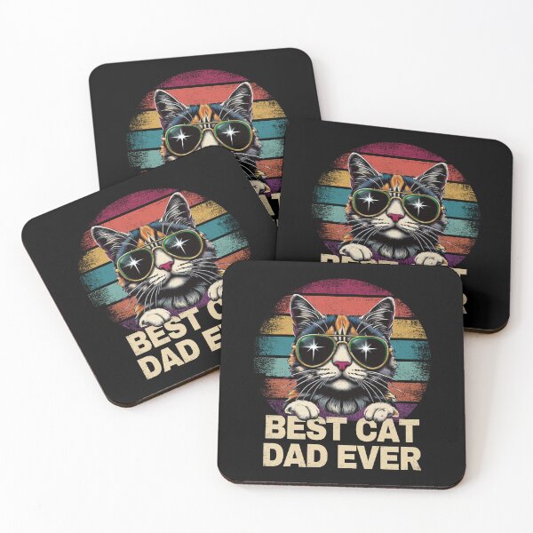 Item preview, Best Cat Dad Ever. designed and sold by EunsooLee.