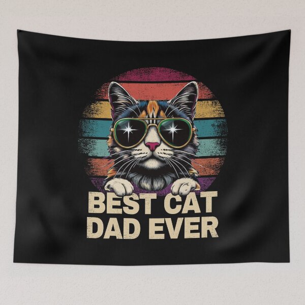 Item preview, Best Cat Dad Ever. designed and sold by EunsooLee.