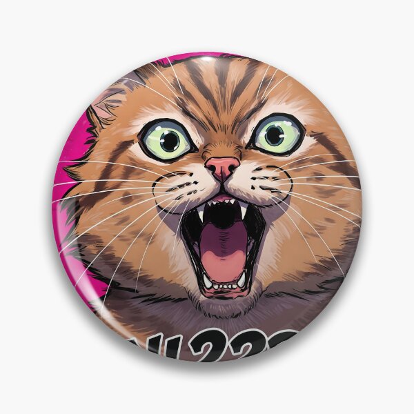 Item preview, Angry Anime Cat Yelling "NANI?!?!" in Comic Style designed and sold by javastocks.