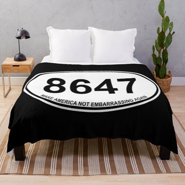 Item preview, 8647 - euro oval - Make America Not Embarrassing Again (white) designed and sold by Thelittlelord.