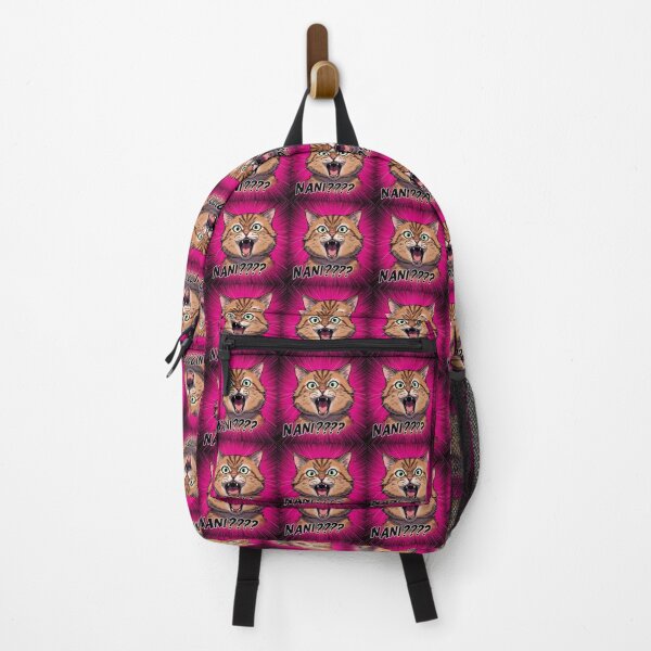Item preview, Angry Anime Cat Yelling "NANI?!?!" in Comic Style designed and sold by javastocks.
