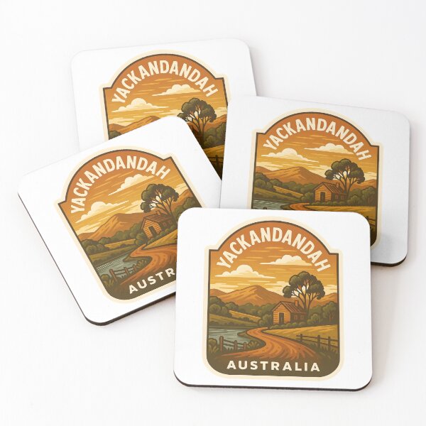 Item preview, Yackandandah Australia – Vintage Rural Travel designed and sold by LoveLabDesign.