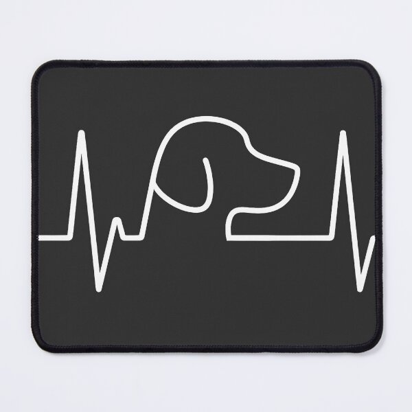Item preview, Pawlse - Dog Lifeline dark background designed and sold by Stitch Please.