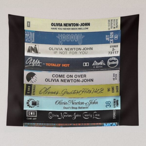 Item preview, OLIVIA NEWTON-JOHN ONJ CASSESTTES TAPES By PopRetroDisco designed and sold by popretrodisco.