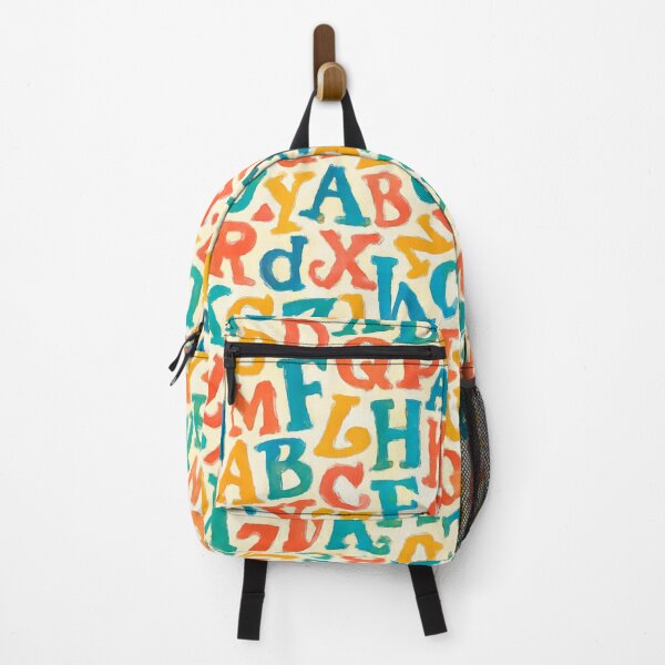 Item preview, Colorful Scattered English Letters – Transparent Background (7000x7000) designed and sold by Majd-makansi.