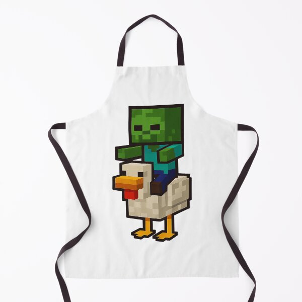 Item preview, Chicken Jockey - Zombie on a Chicken Minecraft designed and sold by BubblePopRed.