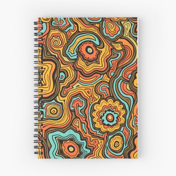 Item preview, Psychedelic Topographic Swirl Pattern designed and sold by Good Vibes .