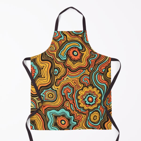 Item preview, Psychedelic Topographic Swirl Pattern designed and sold by Good Vibes .