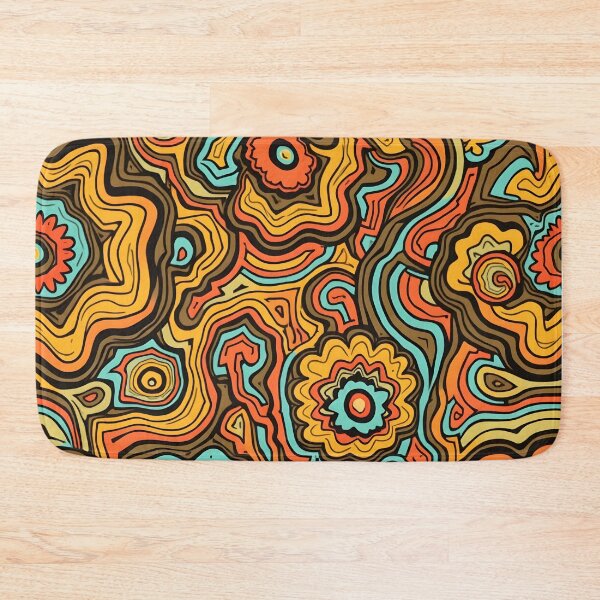 Item preview, Psychedelic Topographic Swirl Pattern designed and sold by Good Vibes .