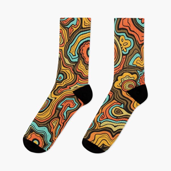 Item preview, Psychedelic Topographic Swirl Pattern designed and sold by Good Vibes .