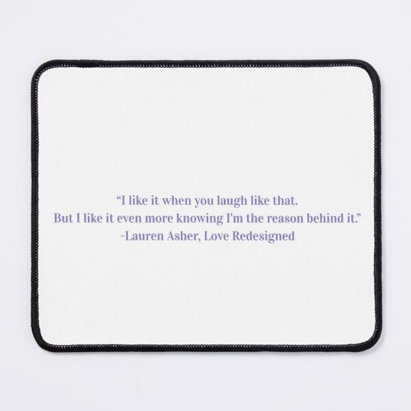 Item preview, Lauren Asher - Lakefront Billionaires 'Love Redesigned' designed and sold by RomComGal.