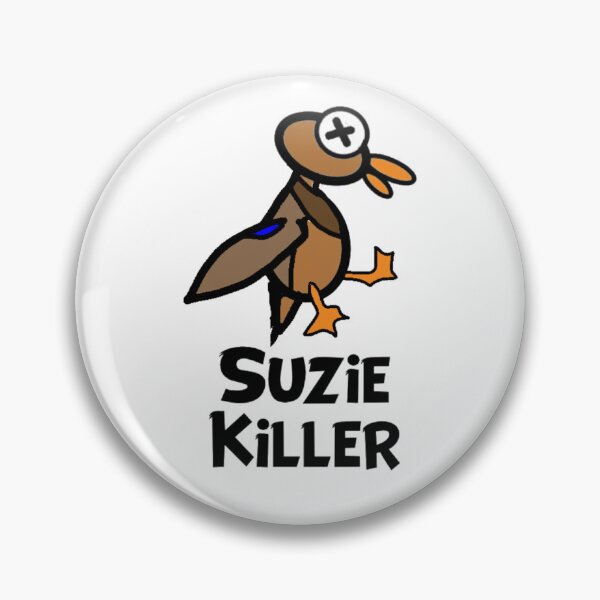 Item preview, Suzie Killer Mallard Hen Funny Duck Dead Duck Hunting - Mato Patos Sticker designed and sold by MatoPatos.