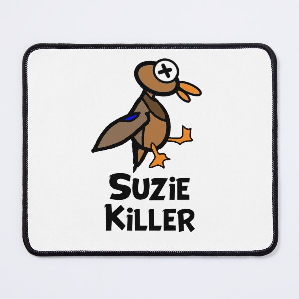 Item preview, Suzie Killer Mallard Hen Funny Duck Dead Duck Hunting - Mato Patos Sticker designed and sold by MatoPatos.