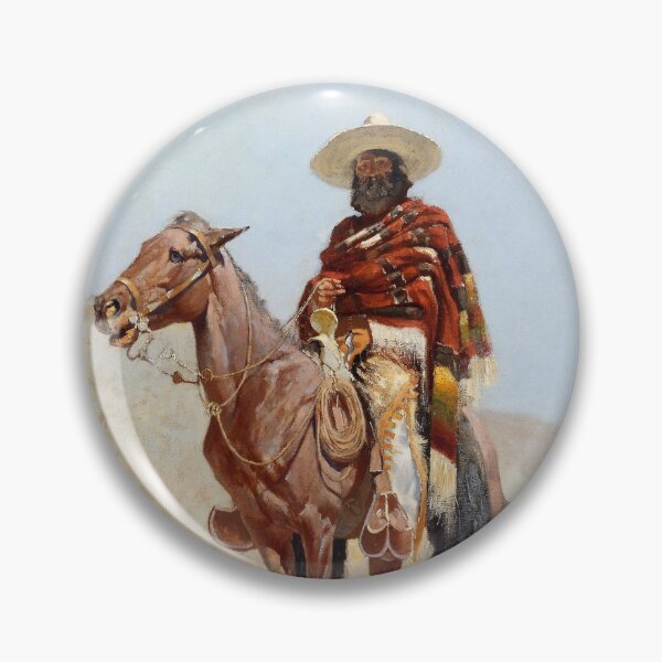Item preview, A Mexican Vaquero by Frederic Remington designed and sold by LD-abstractart.
