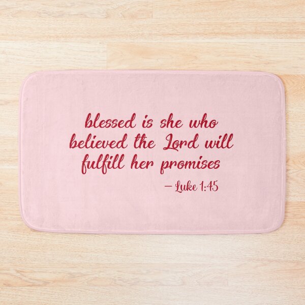 Item preview, Luke 1:45 bible verse designed and sold by heartily.verses.
