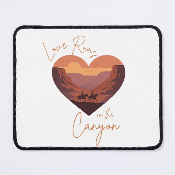 Item preview, Love Runs in the Canyon – Western Romance Silhouette Ransom Canyon Design designed and sold by LittleMiddleMomma.