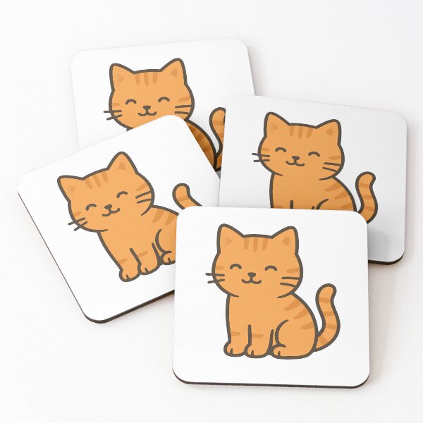Item preview, Minimalist Orange Tabby Cat designed and sold by PreeCha Art & Co..