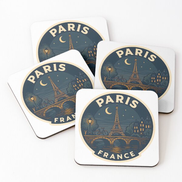 Item preview, Paris France – Vintage Nighttime Eiffel Towe designed and sold by LoveLabDesign.