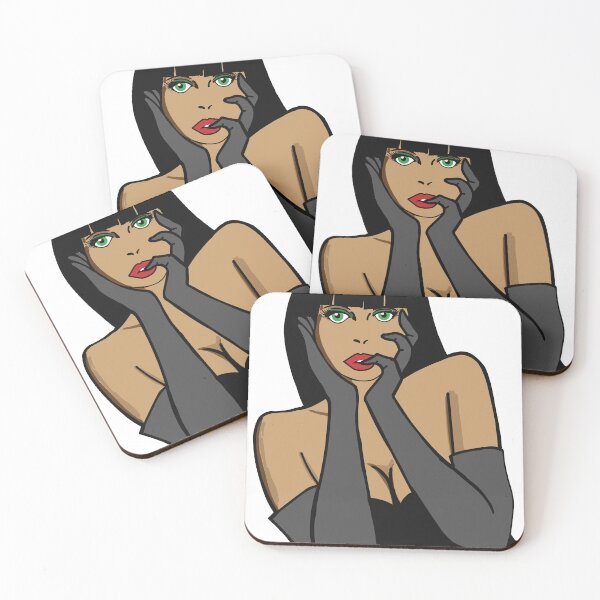 Item preview, Pin up Girl drawing designed and sold by beesa70.