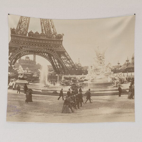 Item preview, Eiffel Tower, Paris - Vintage Photograph 1890s designed and sold by AnimaliaStar.