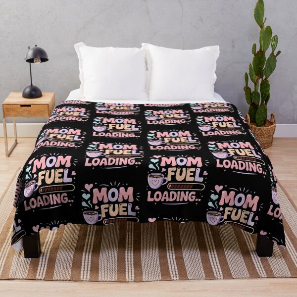 Item preview, Mom Fuel Loading – Caffeine, Chaos, and Lots of Love designed and sold by Taans-Creation.