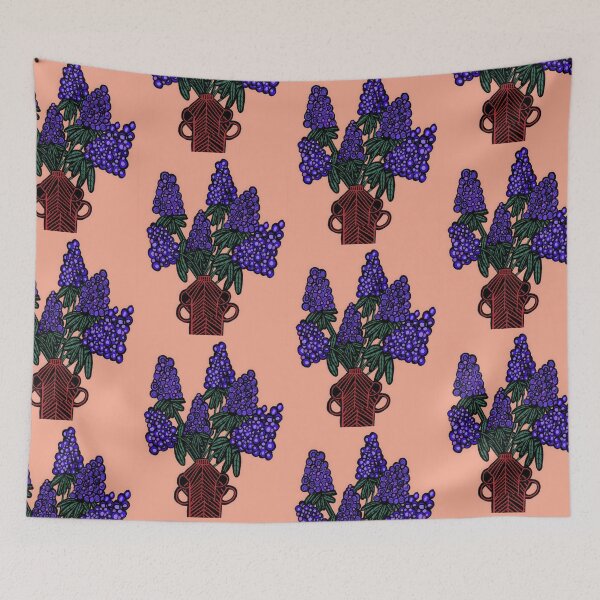 Item preview, Floodle Hyacinth  designed and sold by bekki smith.