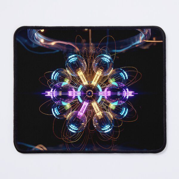 Item preview, Quantum Core: 20-Qubit Nucleus – Futuristic Sci-Fi Poster designed and sold by paulo silveira.