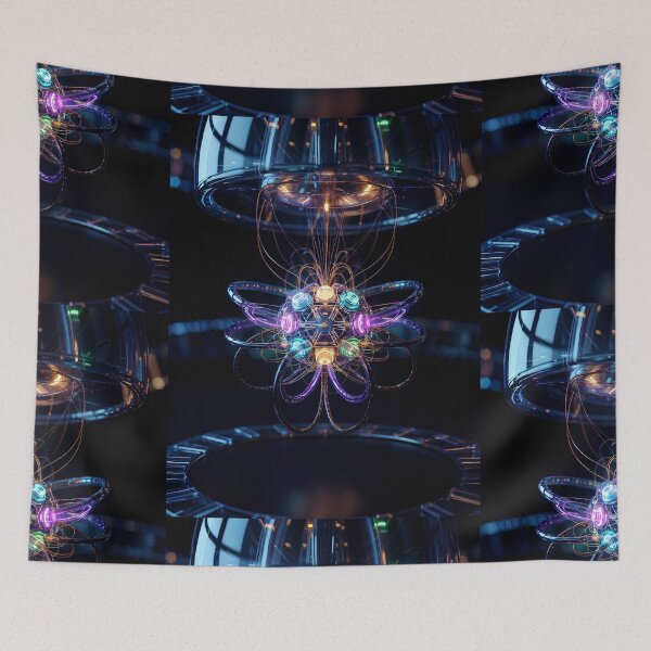 Item preview, Quantum art. Futuristic Sci-Fi Poster designed and sold by paulo silveira.