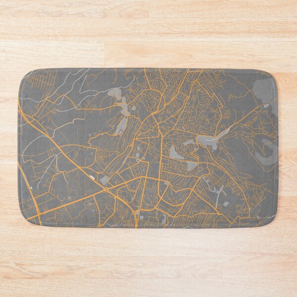 Item preview, Pristina City Map of Kosovo - Bauhaus designed and sold by deMAP.