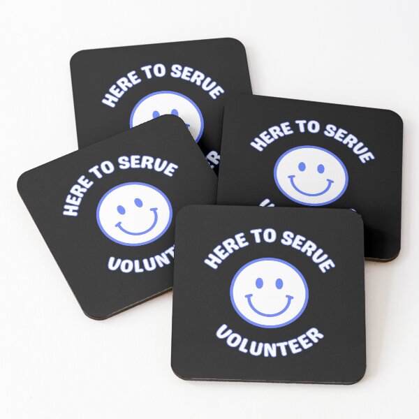 Item preview, Volunteers, Smiley Face, Service, Helpful, Font #3 designed and sold by AASparksDesigns.