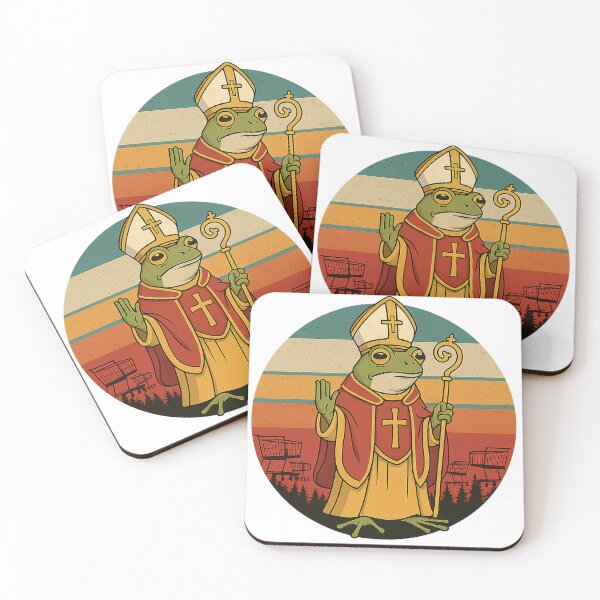Item preview, His Holiness Pope Glorbo | Frog Pope of the Parking Lot designed and sold by Hats in the Belfry.