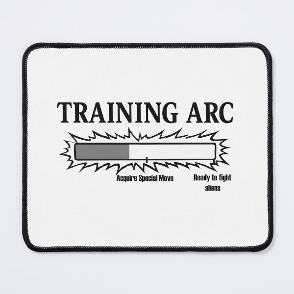 Item preview, Training Arc Shirt – Leveling Up for Alien Fights designed and sold by Stitch Please.