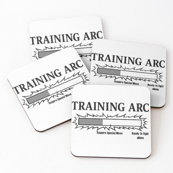 Item preview, Training Arc Shirt – Leveling Up for Alien Fights designed and sold by Stitch Please.