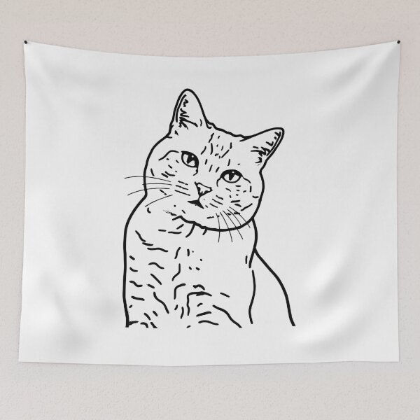 Item preview, cute cat designed and sold by Brexmore3.