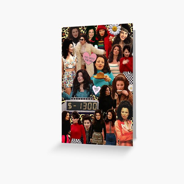 fine fran Greeting Card
