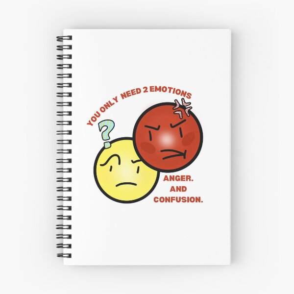 Item preview, HUMANS ONLY NEED 2 EMOTIONS designed and sold by belle kroeger.