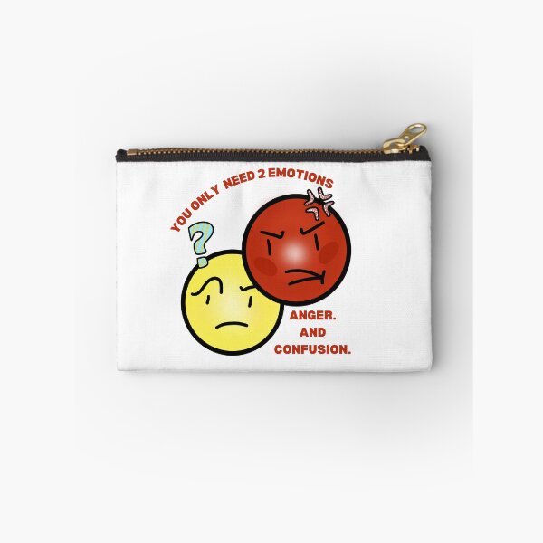 Item preview, HUMANS ONLY NEED 2 EMOTIONS designed and sold by belle kroeger.