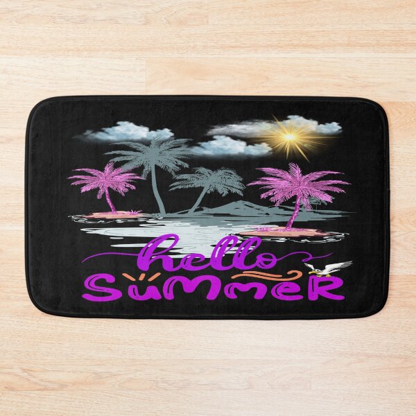 Item preview, Hello Summer Tropical Island Vibes Art designed and sold by ArtbyCrystal.