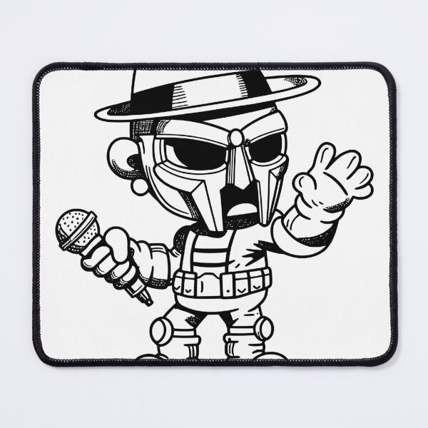 Item preview, mf doom rapper designed and sold by Brexmore3.