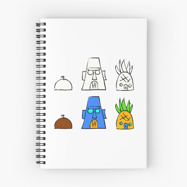 Item preview, Pack 6 Spongebob, Patrick and Squidward house, DOODLE HOUSE designed and sold by DibujandoPorfa.