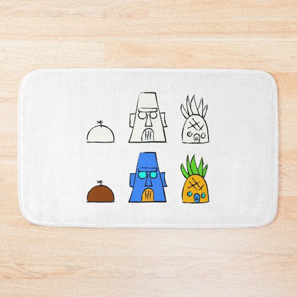 Item preview, Pack 6 Spongebob, Patrick and Squidward house, DOODLE HOUSE designed and sold by DibujandoPorfa.