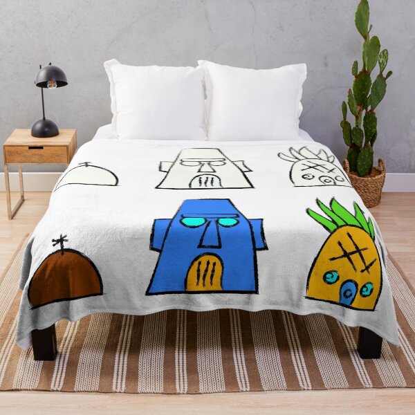 Item preview, Pack 6 Spongebob, Patrick and Squidward house, DOODLE HOUSE designed and sold by DibujandoPorfa.