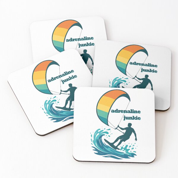 Item preview, Kite surfing: Adrenaline junkie designed and sold by Visions of the Magpie.